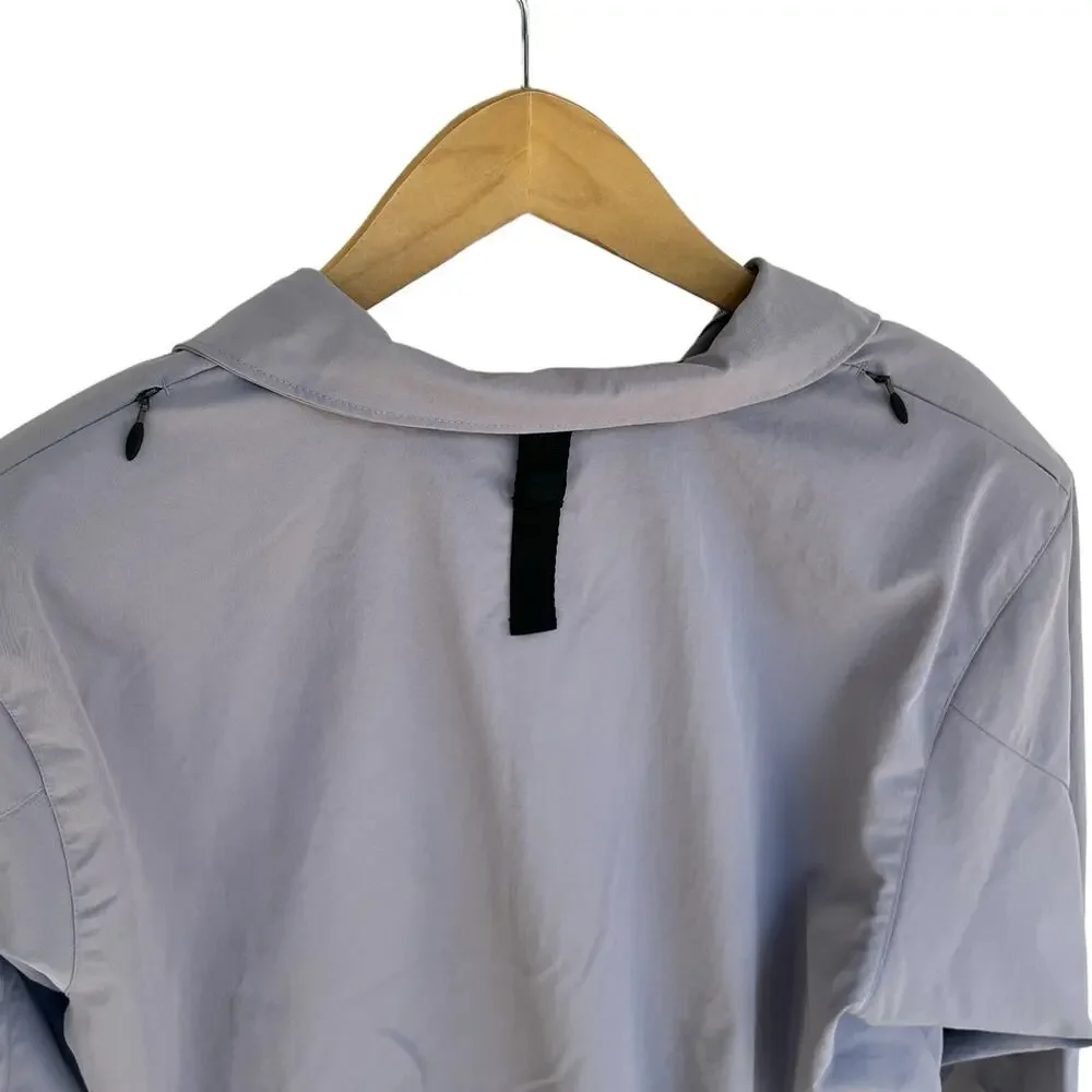 Nike Sportswear Tech Pack Womens Jacket Full Zip Gray DD4608 521‎ SIZE S Small